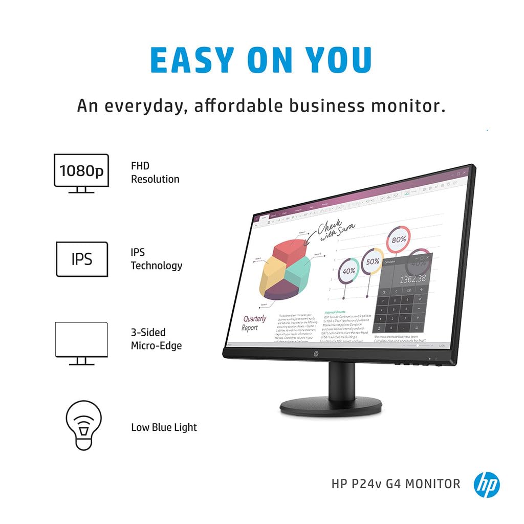 Amazon.co.jp: 【整備済み品】 HP P24v G4 24インチ液晶モニター